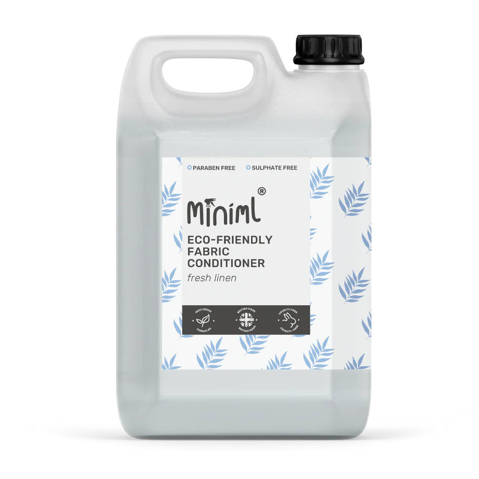 5L Fabric Conditioner - Fresh Linen / Miniml - BeeOrganic